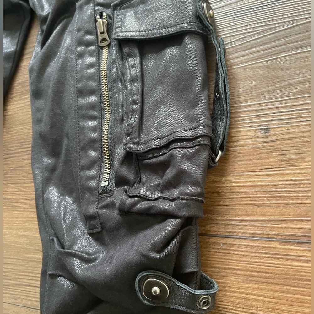 (GIVEAWAY) Tornado Mart Japan Waxed Flared Cargo Pants - Picture 3 of 7